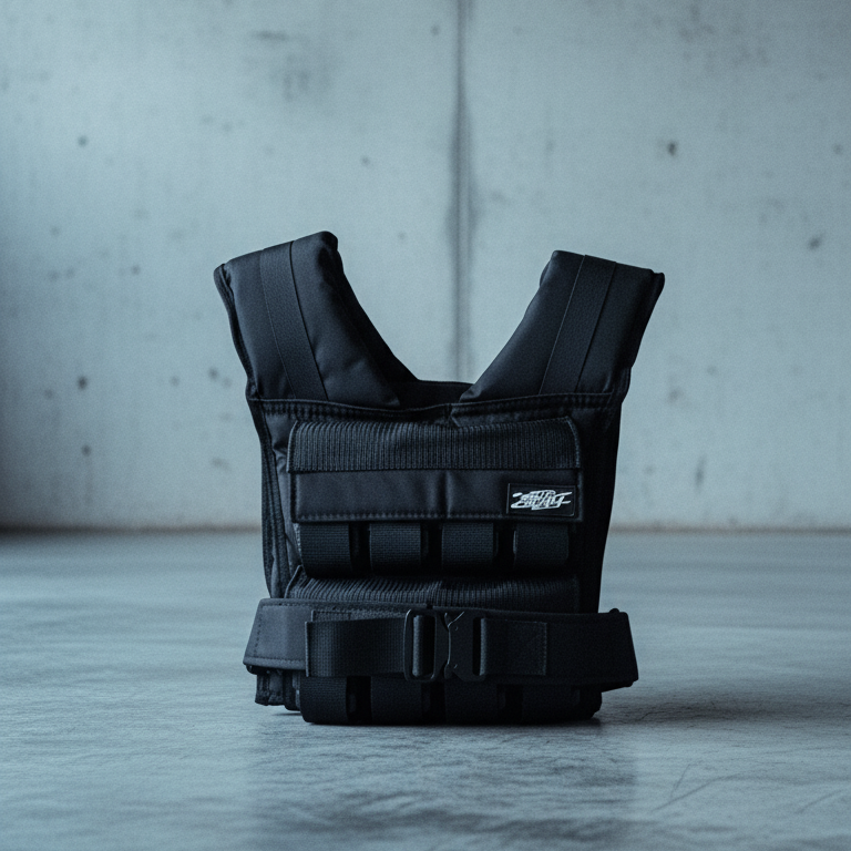 16KG Weight Vest - Midnight Black
