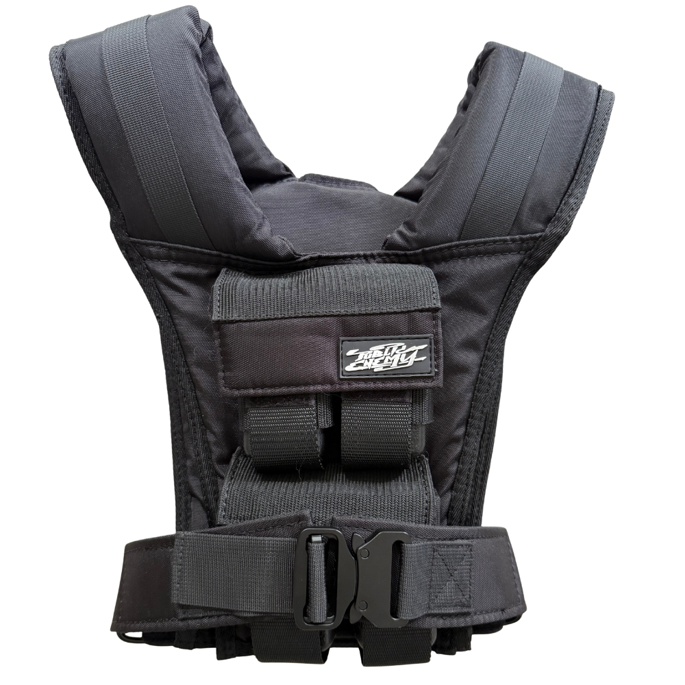 8KG Weight Vest - Midnight Black