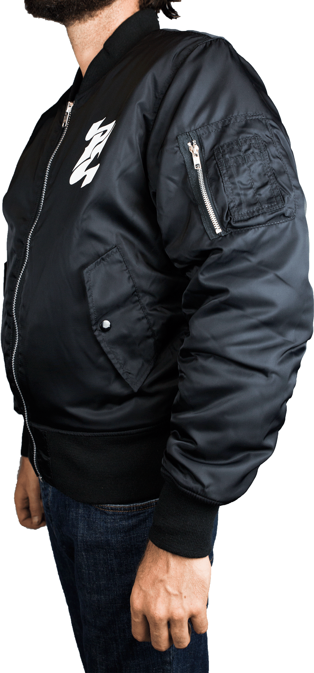 Urban Assault Bomber Jacket - Black
