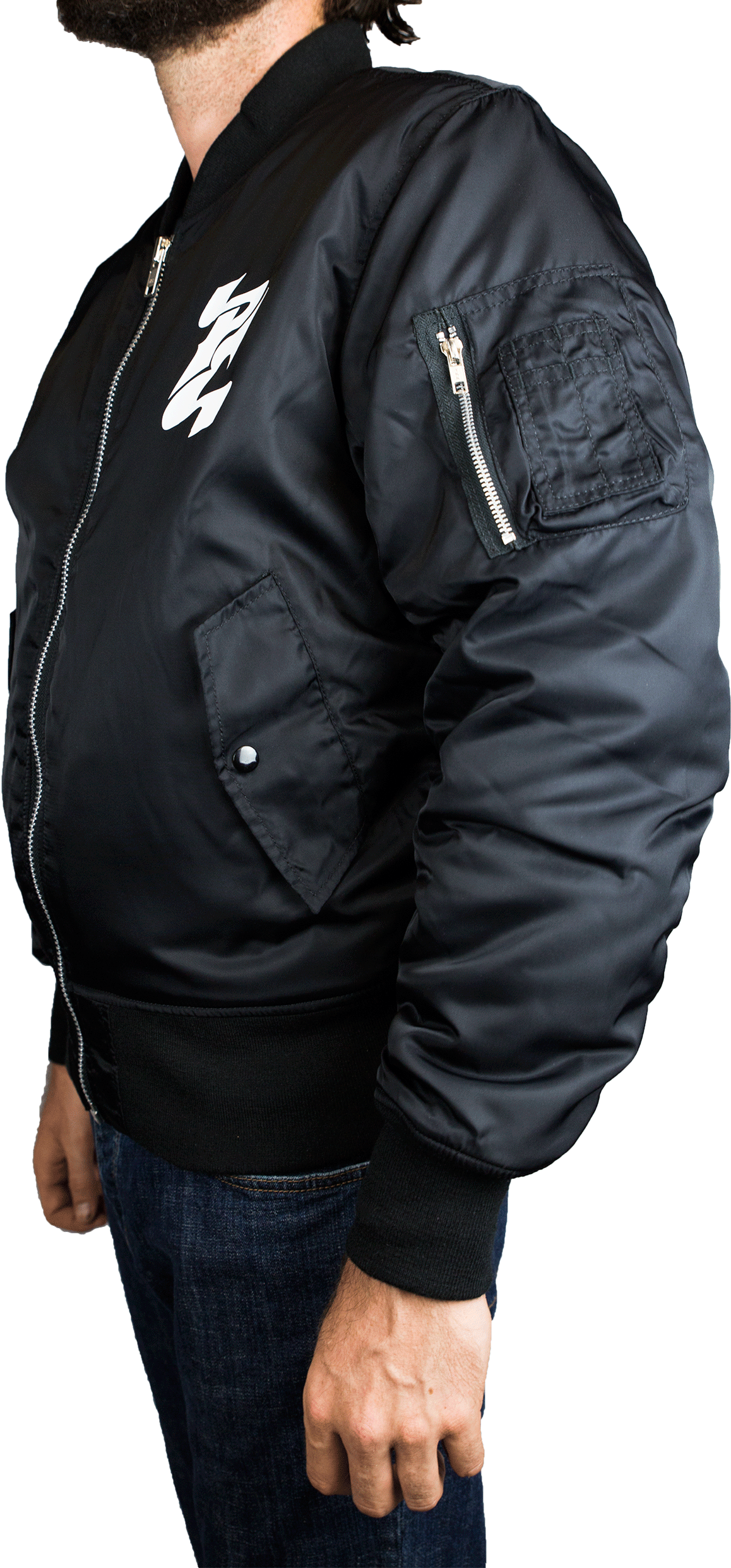 Urban Assault Bomber Jacket - Black