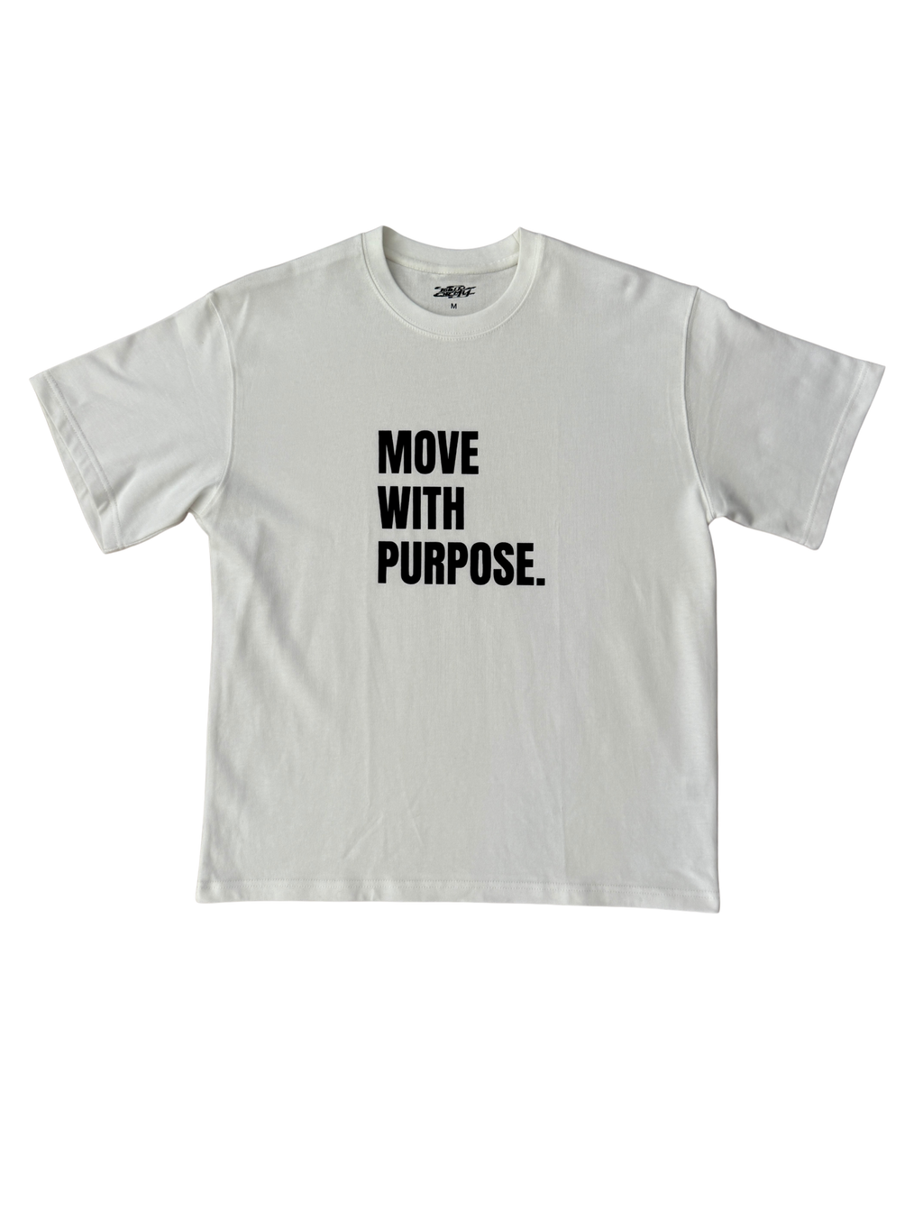 Move with Purpose Tee - White