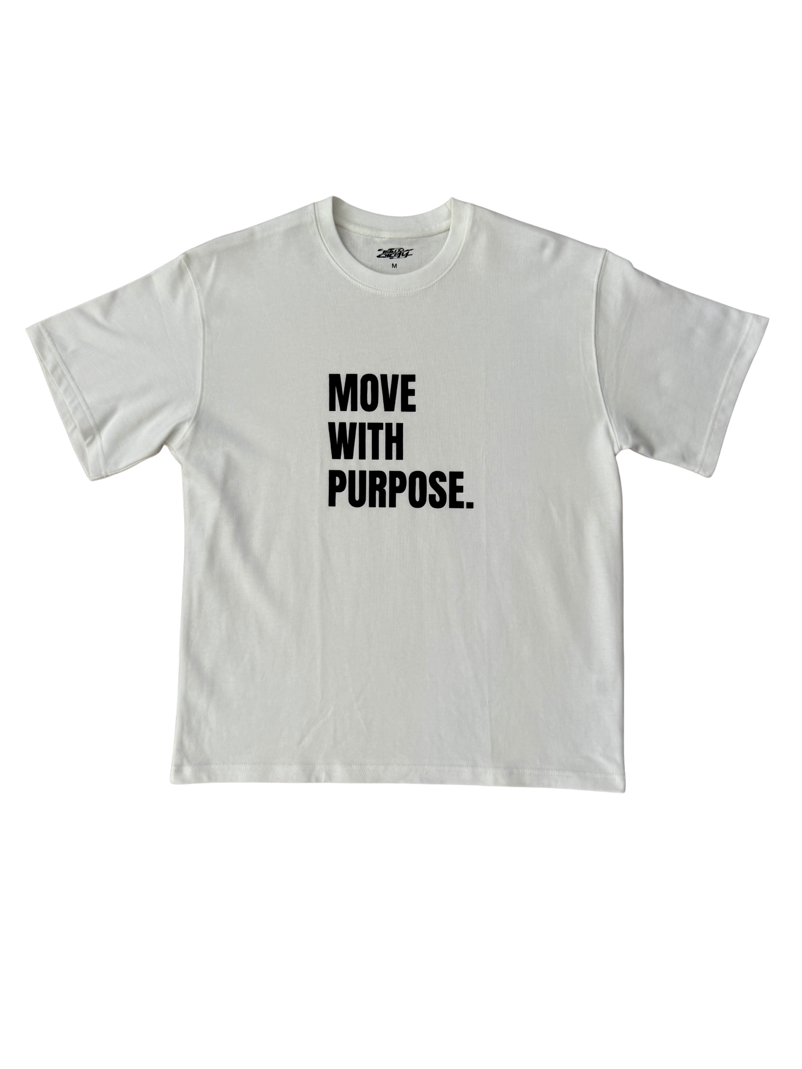Move with Purpose Tee - White